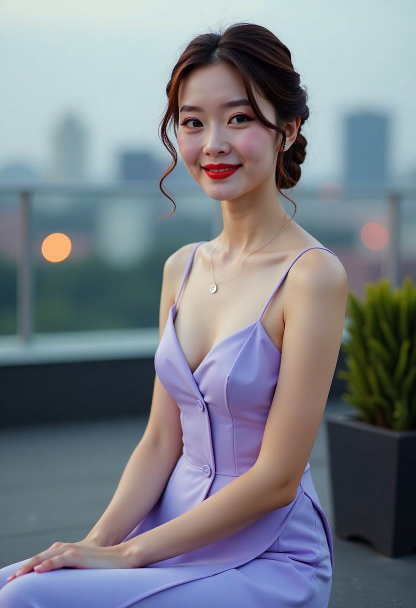 吉他主播进行夜间弹唱